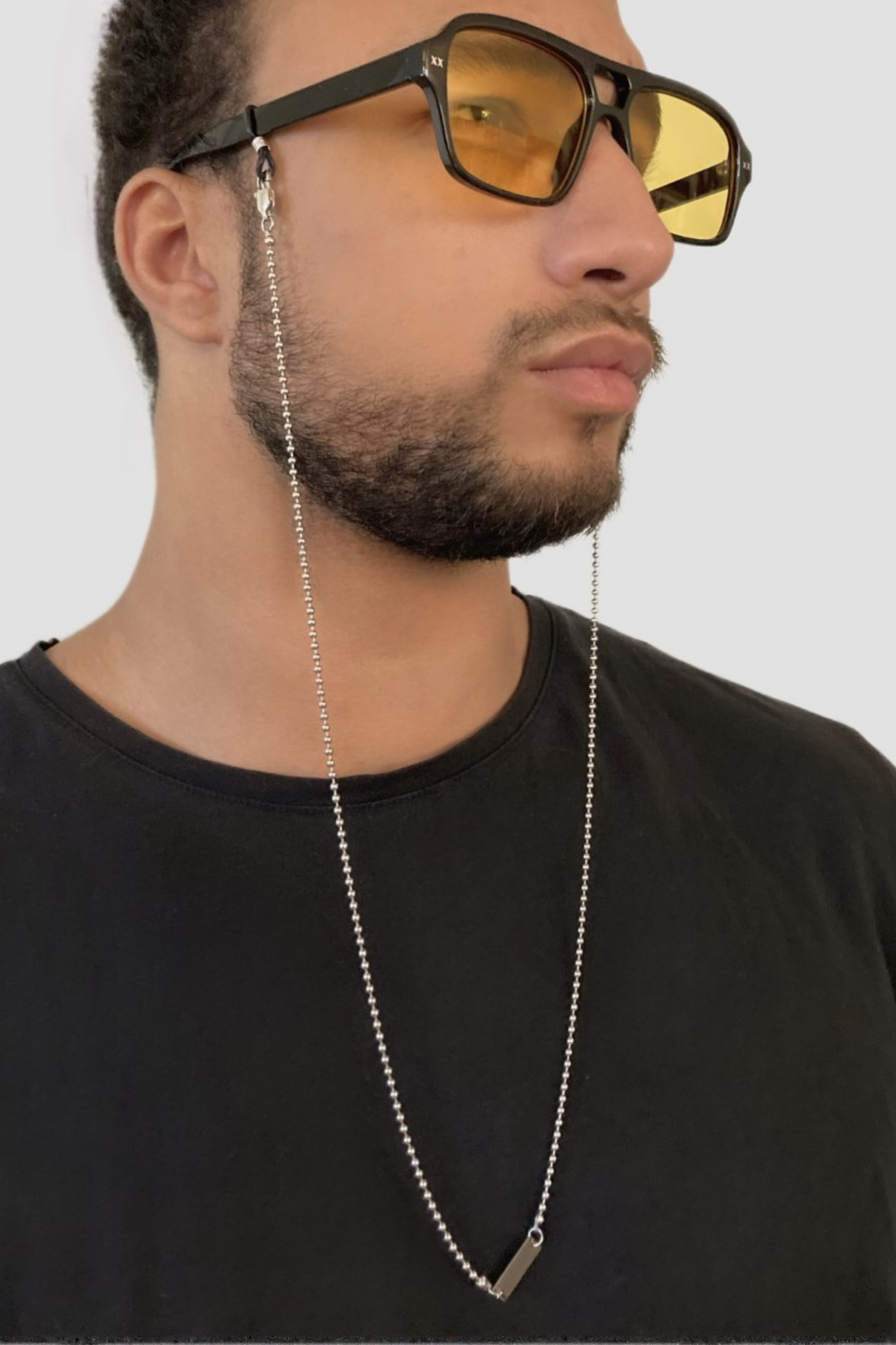 GOLDEN CHAIN - Chaîne pour AirPods ou chaine de lunettes en acier inoxydable